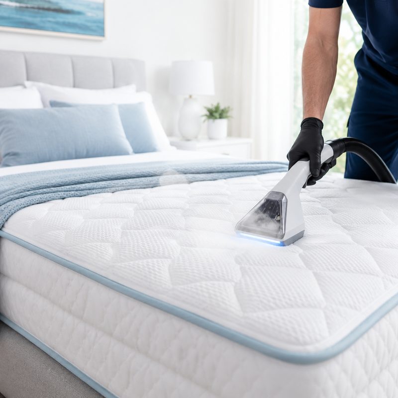 Mattress steam cleaning and hygiene